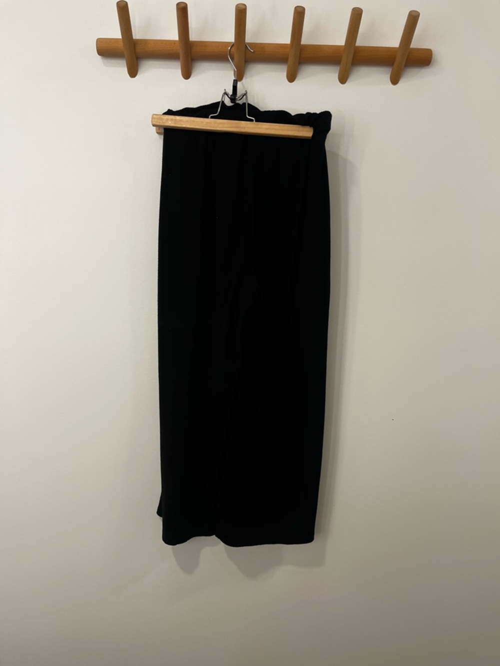 Dressed in LALA ribbed playsuit in black - Picture 8 of 15